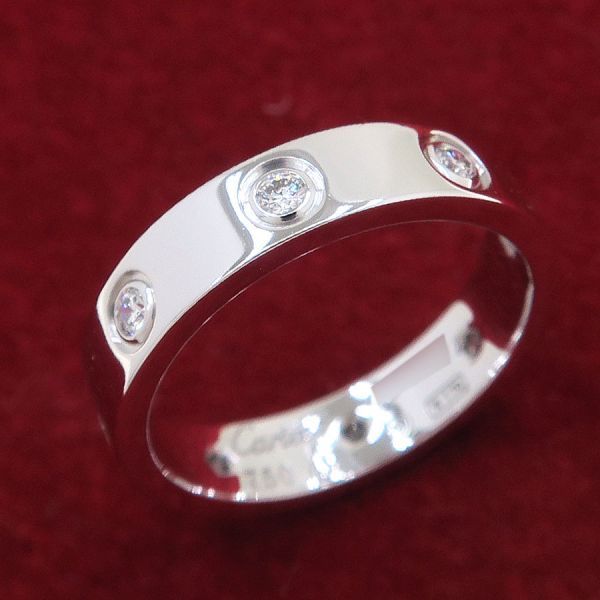 Cartier Mini Love Ring Full Diamond — view 5
