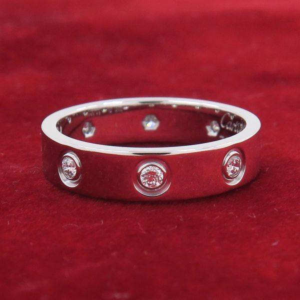 Cartier Mini Love Ring Full Diamond — view 3