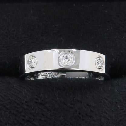 Cartier Mini Love Ring Full Diamond