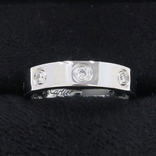 Cartier Mini Love Ring Full Diamond