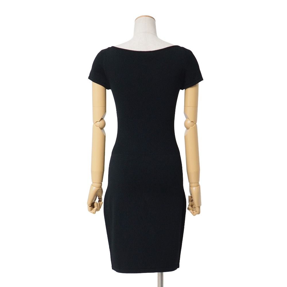 Chanel Dress 34 Knit Lion Button Decoration — view 2