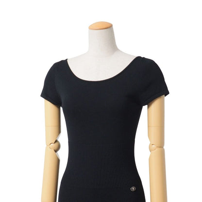 Chanel Dress 34 Knit Lion Button Decoration — view 3