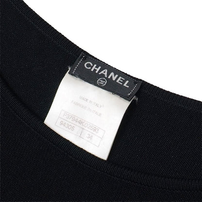 Chanel Dress 34 Knit Lion Button Decoration — view 6