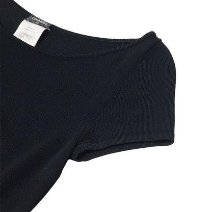 Chanel Dress 34 Knit Lion Button Decoration — view 4