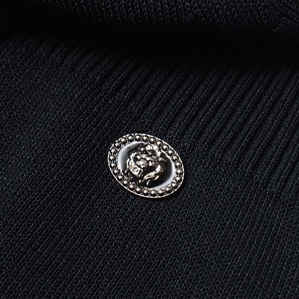 Chanel Dress 34 Knit Lion Button Decoration — view 5