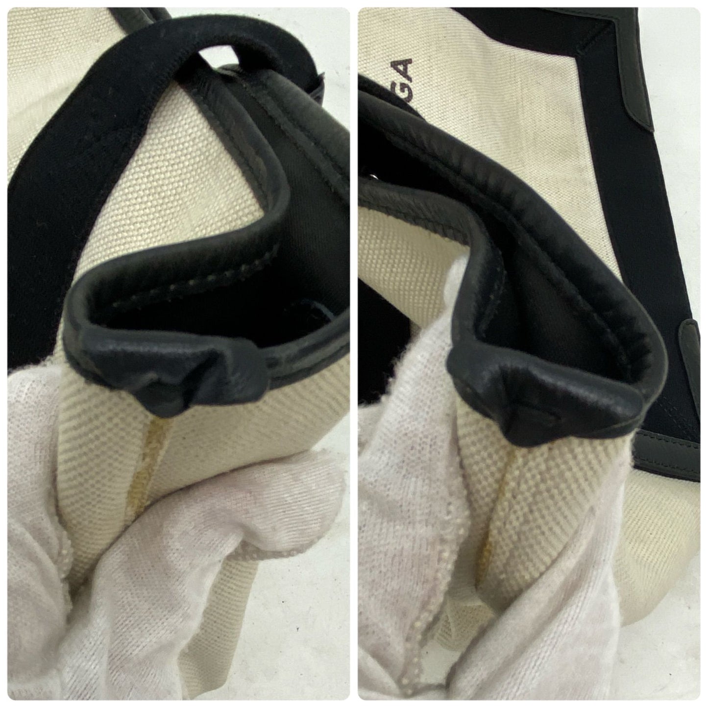 Balenciaga Tote Cabas Canvas le Pouch — view 6