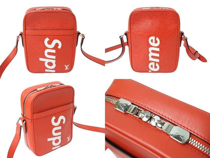 Louis Vuitton Supreme Danube PM Epi M Red Crossbody — view 2