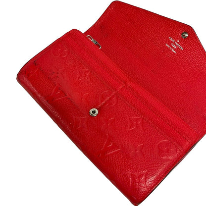 Louis Vuitton Wallet Monogram Empreinte Portefeuille Sarah Blossom — view 3