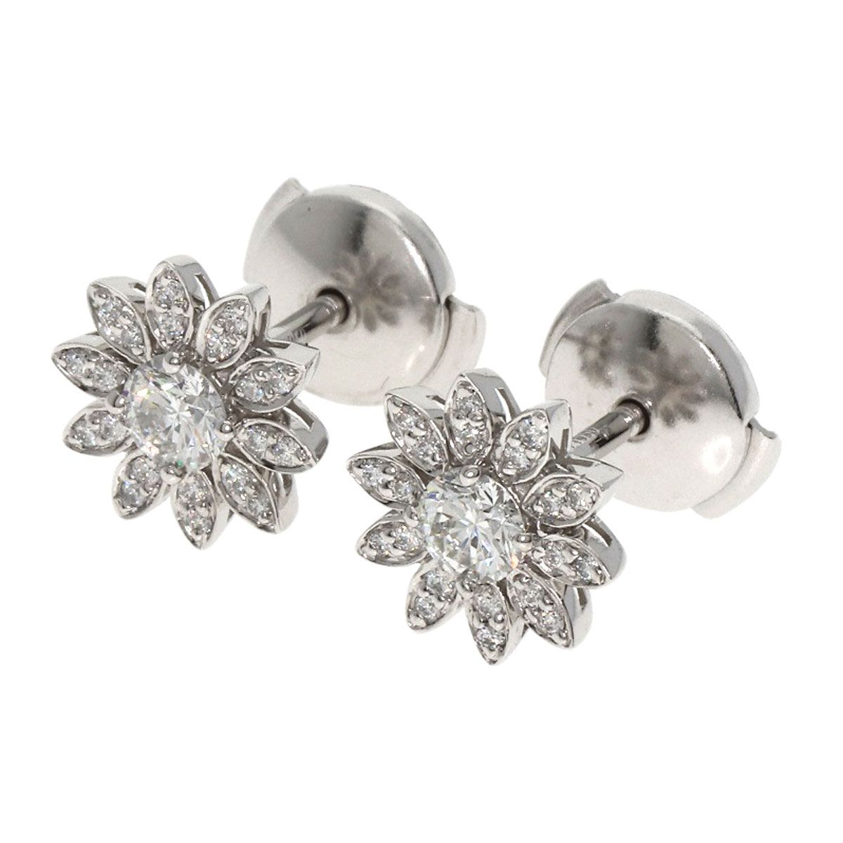 Tiffany & Co Enchanted Flower Diamond Earrings