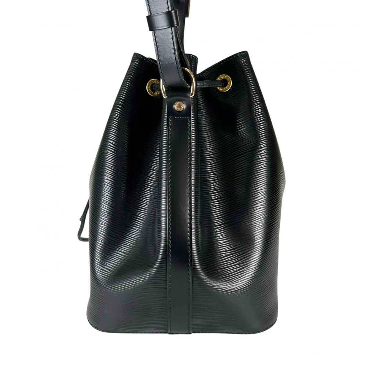 Louis Vuitton Noir Petit Noe Shoulder Bag Black — view 3