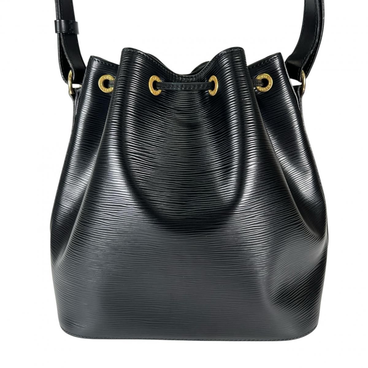 Louis Vuitton Noir Petit Noe Shoulder Bag Black — view 4