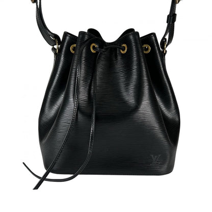 Louis Vuitton Noir Petit Noe Shoulder Bag Black — view 2