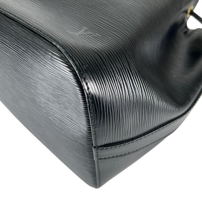 Louis Vuitton Noir Petit Noe Shoulder Bag Black — view 7