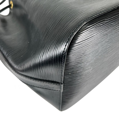 Louis Vuitton Noir Petit Noe Shoulder Bag Black — view 8