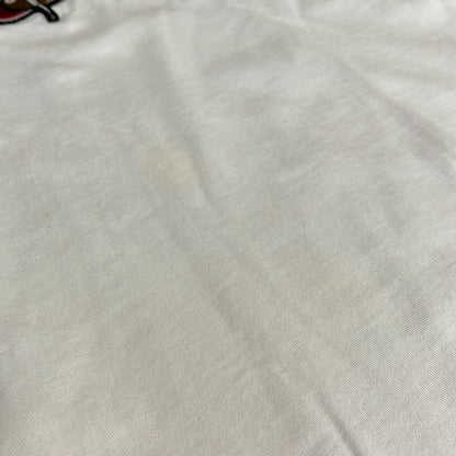 Dolce & Gabbana Short Sleeve T-Shirt 44 S White Multi Crew Neck Patch — view 5