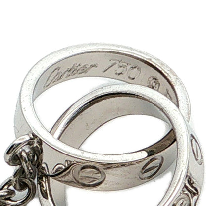 Cartier Baby Love Necklace Pendant 18k White Gold — view 3