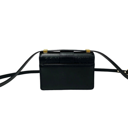 Dior Montaigne CD Logo Calf Leather Mini Shoulder Bag Black — view 4