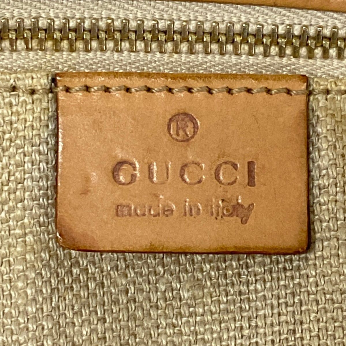 Gucci Tote Flora Bamboo Ivory Dark Green Multi Leather — view 8