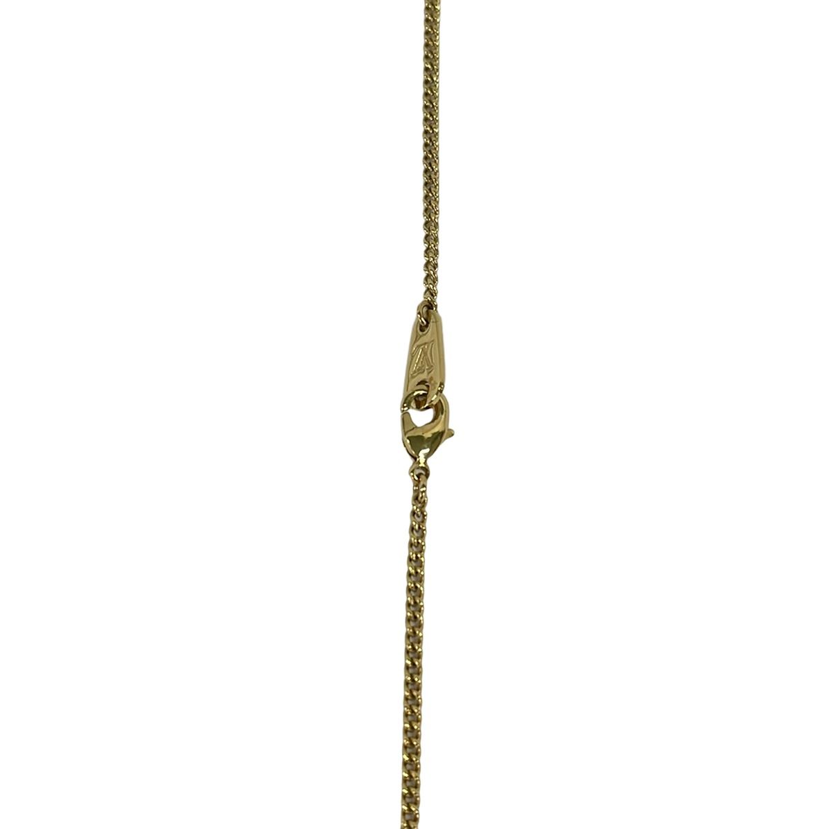 Louis Vuitton Necklace Collier Map LV Initial City Gold — view 4