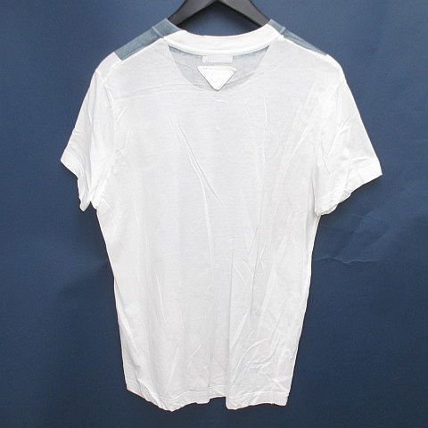 Prada Zodiac Constellation Pisces Short Sleeve T-Shirt S White Print All Over — view 2