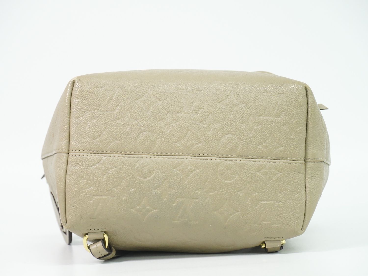 Louis Vuitton LV Montsouris PM Backpack Monogram Empreinte Leather Tourterelle — view 3