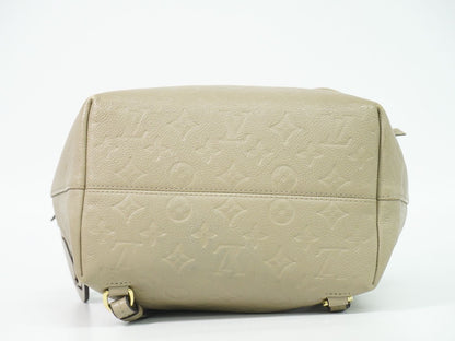 Louis Vuitton LV Montsouris PM Backpack Monogram Empreinte Leather Tourterelle — view 3