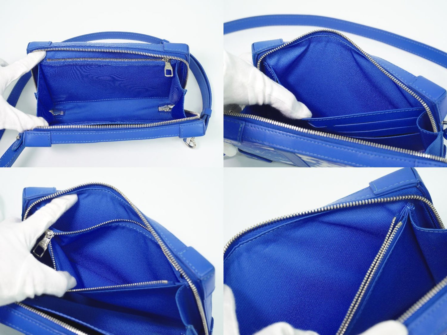 Louis Vuitton LV Soft Trunk Wallet Monogram Clouds Shoulder Blue — view 8