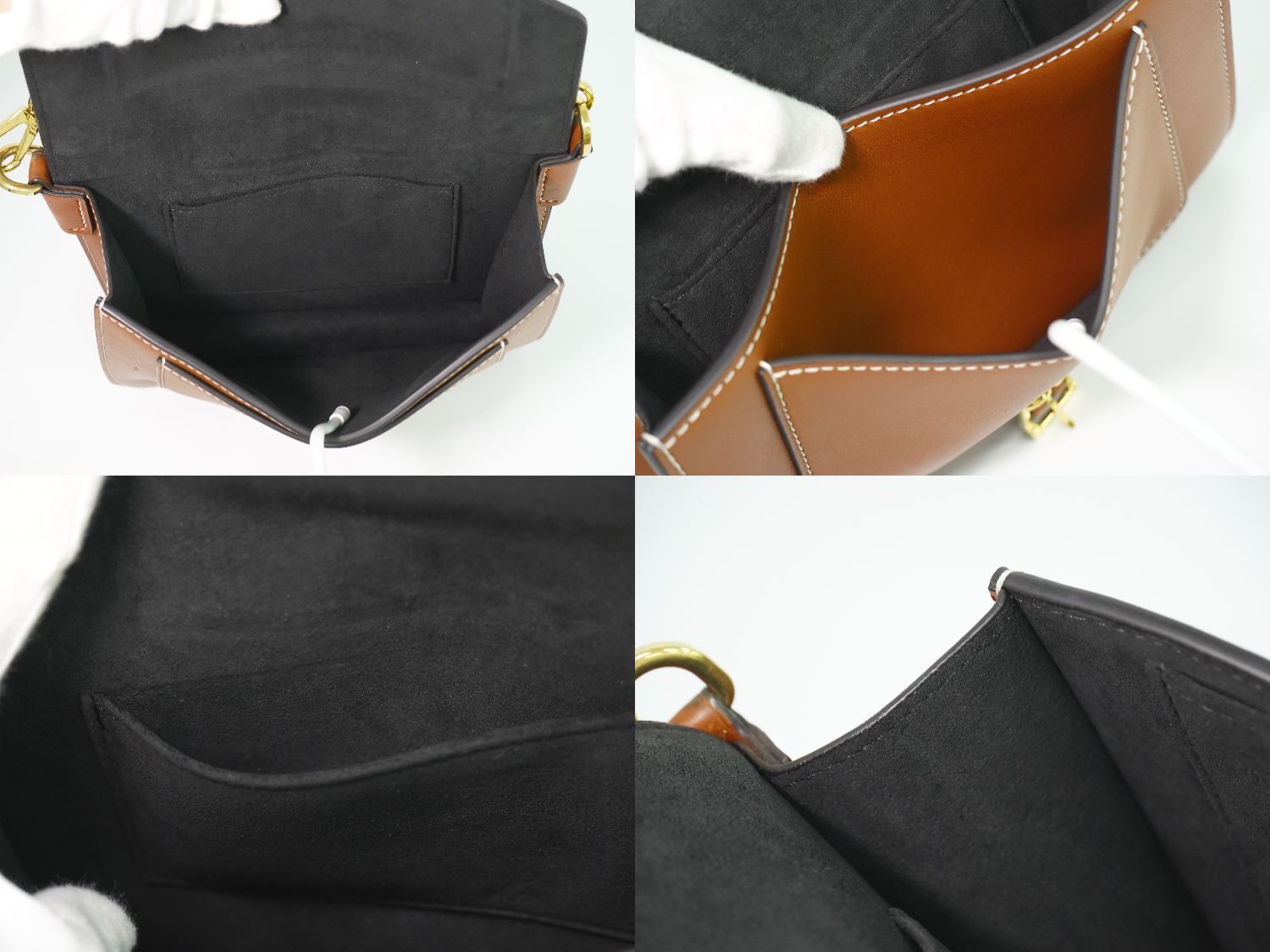 Louis Vuitton LV Sac Biface Monogram Reverse 3way Shoulder Bag Brown — view 8