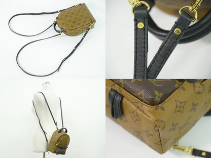 Louis Vuitton LV Palm Springs Mini Monogram Reverse Backpack Sac Light Brown — view 6