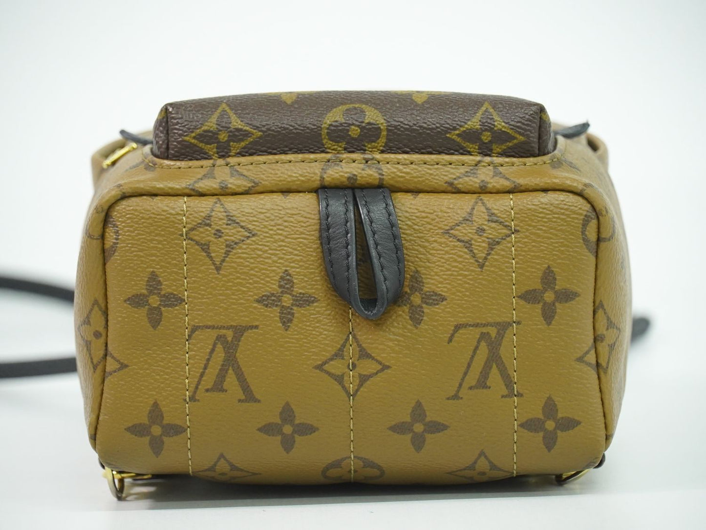 Louis Vuitton LV Palm Springs Mini Monogram Reverse Backpack Sac Light Brown — view 3