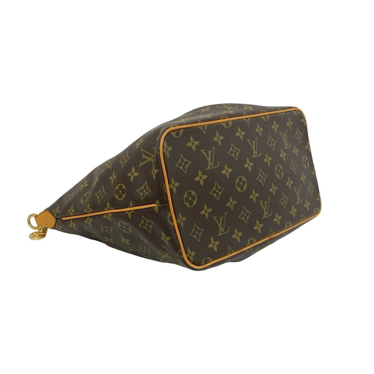 Louis Vuitton Palermo PM Monogram Leather 2-Way Shoulder Bag Tote Brown — view 7