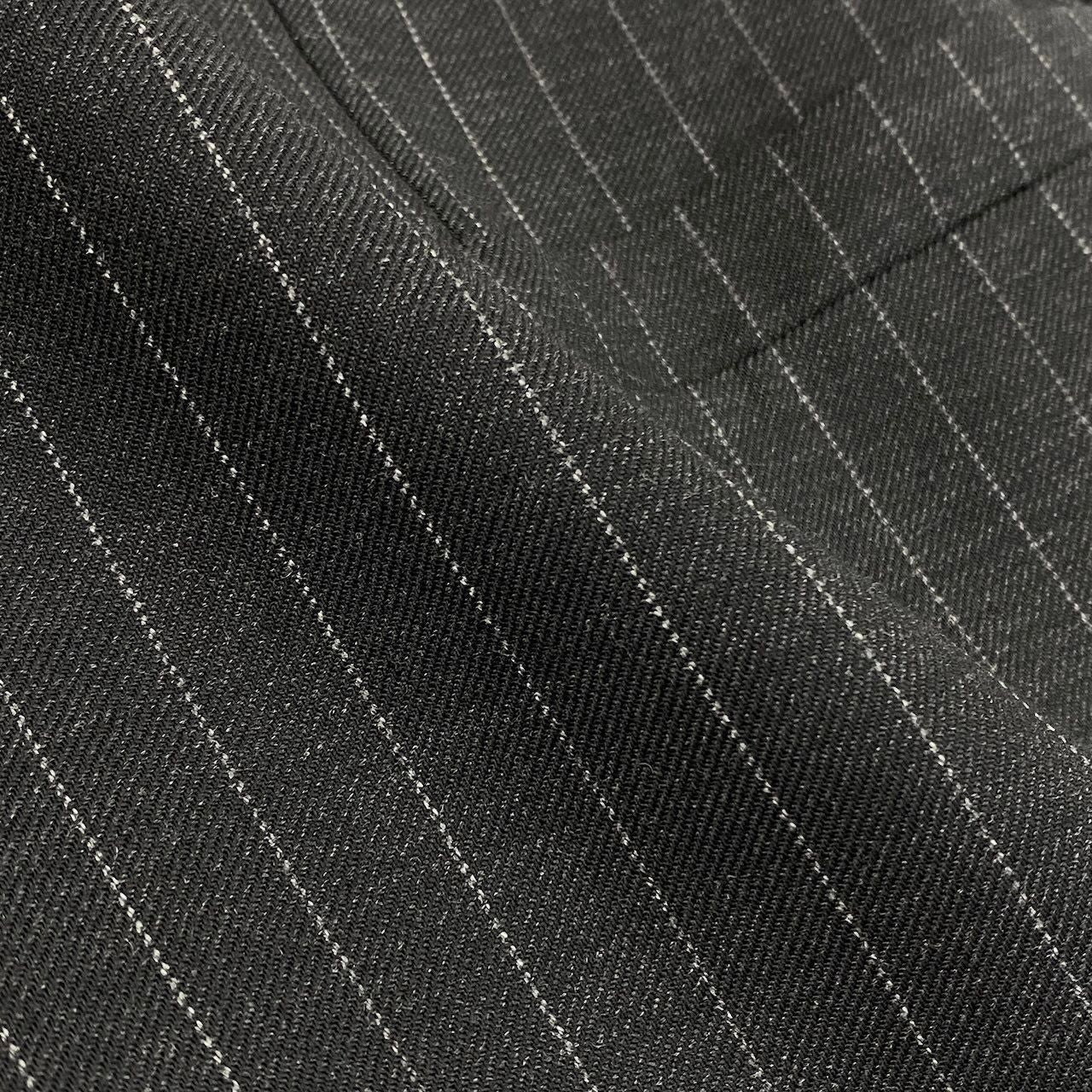 Versace Gianni Tailored Jacket Gilet Set Striped 48 Gray Vest — view 8