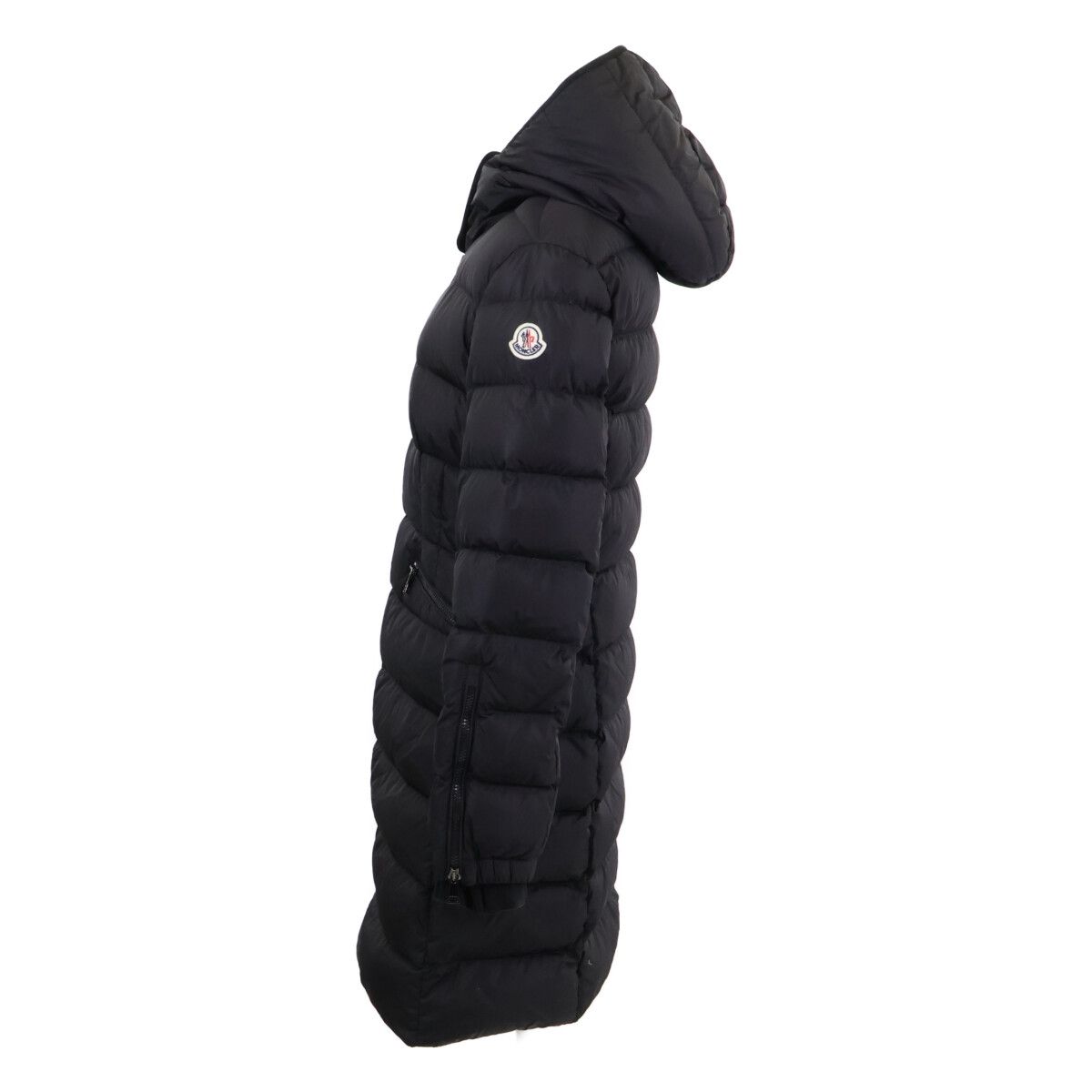 Moncler Betulong Hooded Down Jacket Coat — view 2