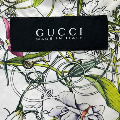 Gucci Black Full Lining Pattern Nylon Jacket 56 — view 4