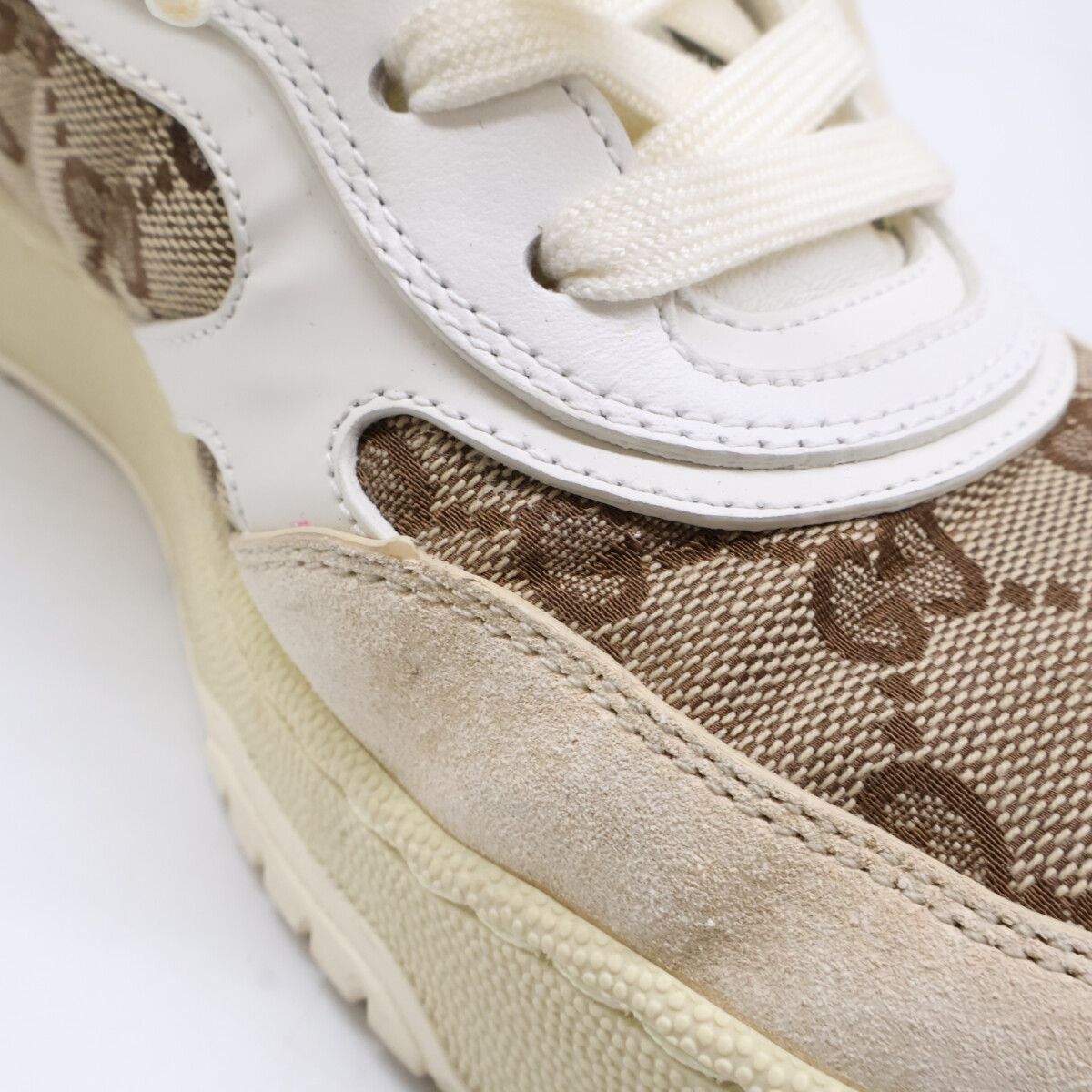Gucci Reweb Sneakers Beige — view 9