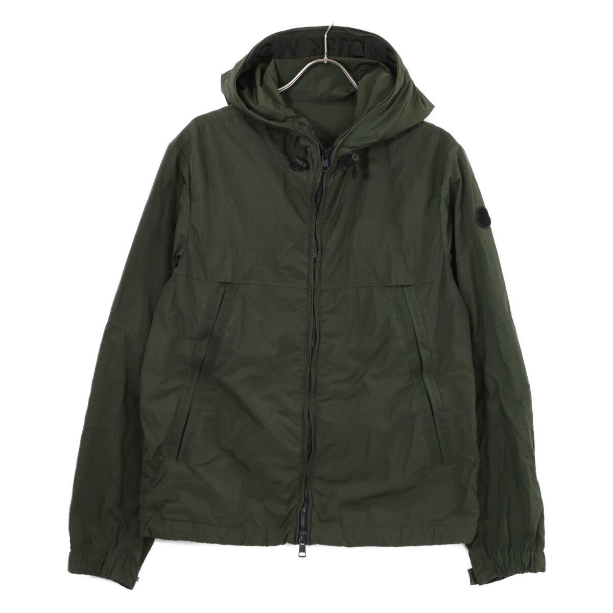 Moncler Scie Logo Hoodie Nylon