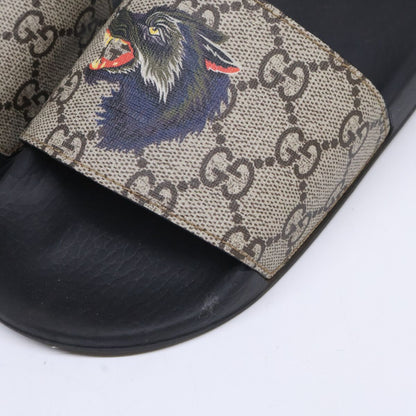 Gucci GG Supreme Angry Cat Slide Sandals 34 — view 8