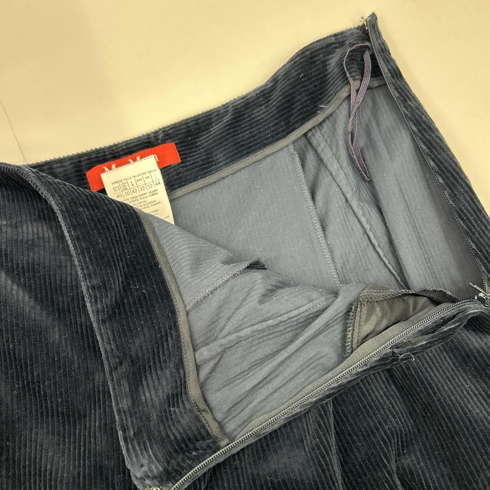Max Mara Maxmara Studio Dollaro Corduroy Culottes 44 — view 5