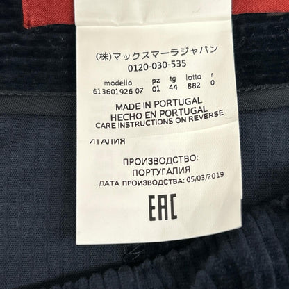 Max Mara Maxmara Studio Dollaro Corduroy Culottes 44 — view 4