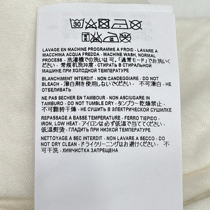 Saint Laurent Paris Hedi Slimane Era University Print Ringer T-Shirt — view 4