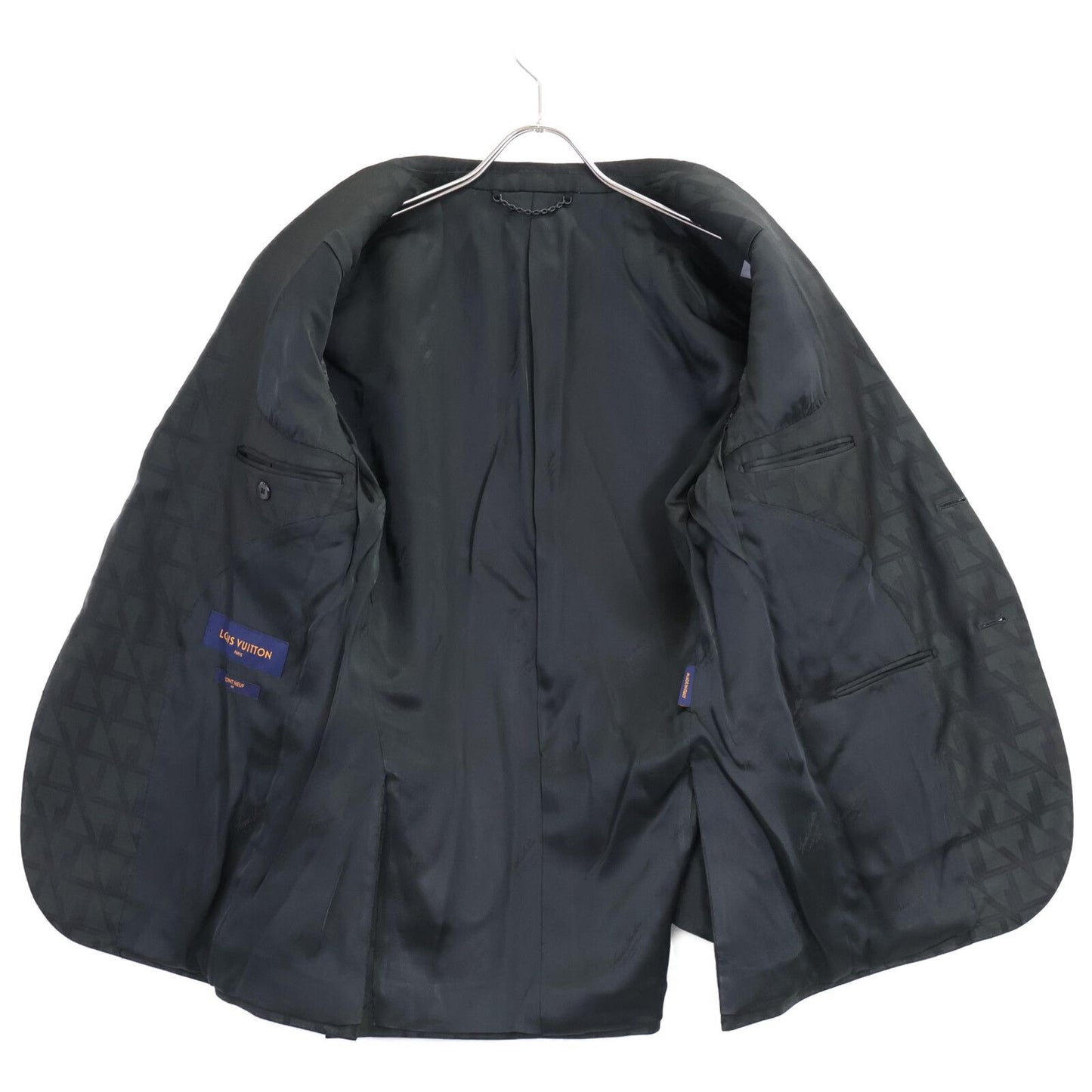 Louis Vuitton Logo All Pattern Wool Single Jacket — view 5