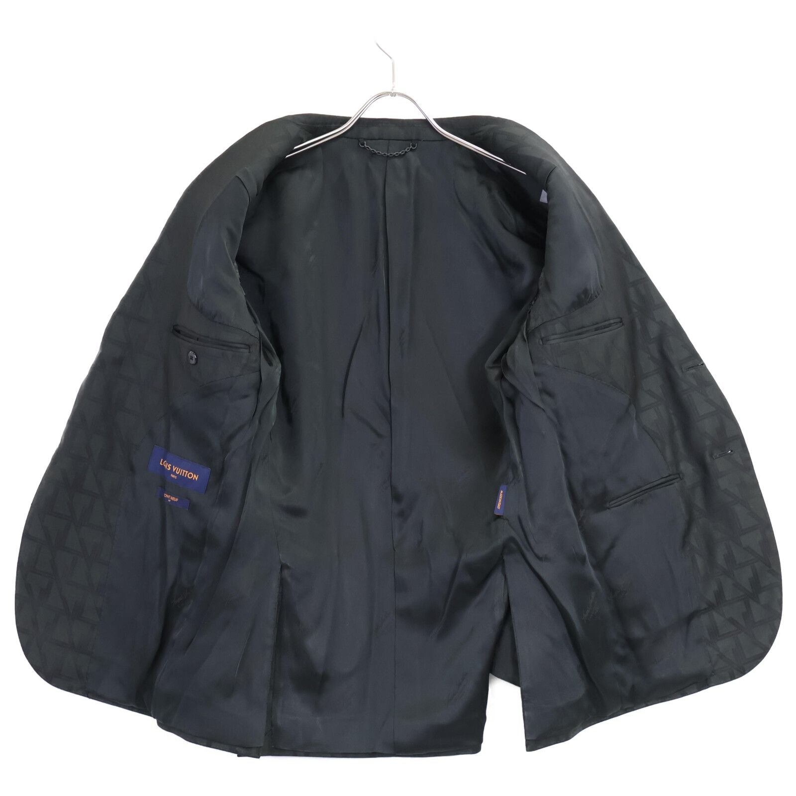 Louis Vuitton Logo All Pattern Wool Single Jacket — view 5