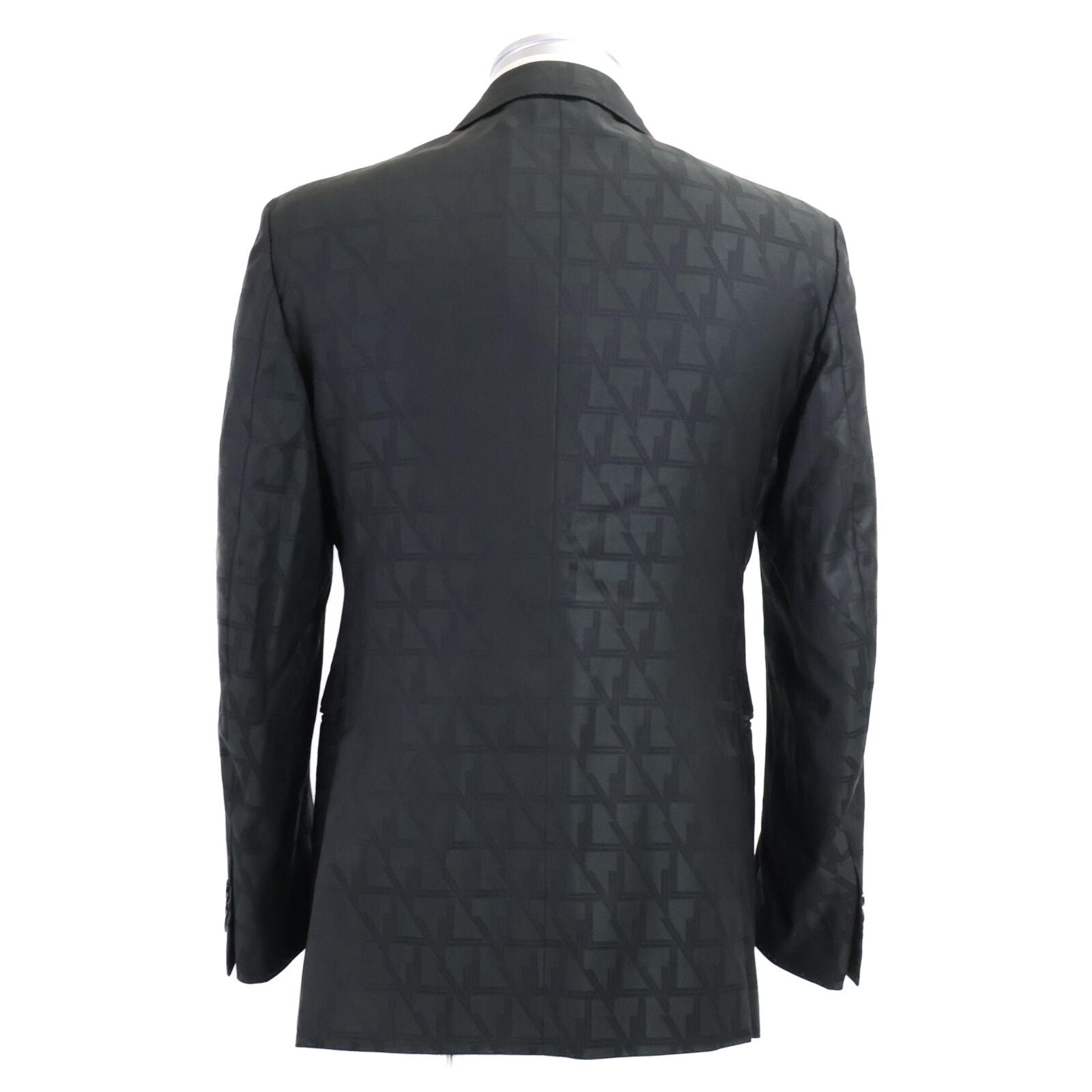 Louis Vuitton Logo All Pattern Wool Single Jacket — view 4
