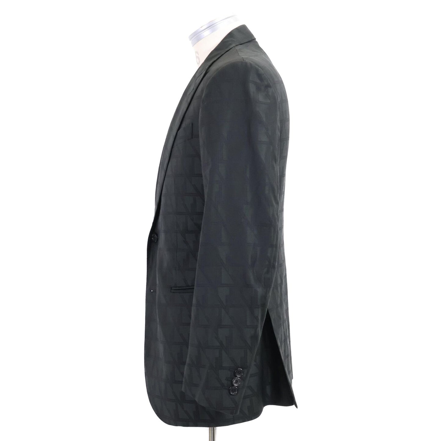 Louis Vuitton Logo All Pattern Wool Single Jacket — view 3