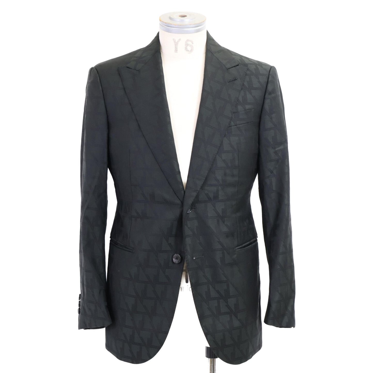 Louis Vuitton Logo All Pattern Wool Single Jacket — view 2