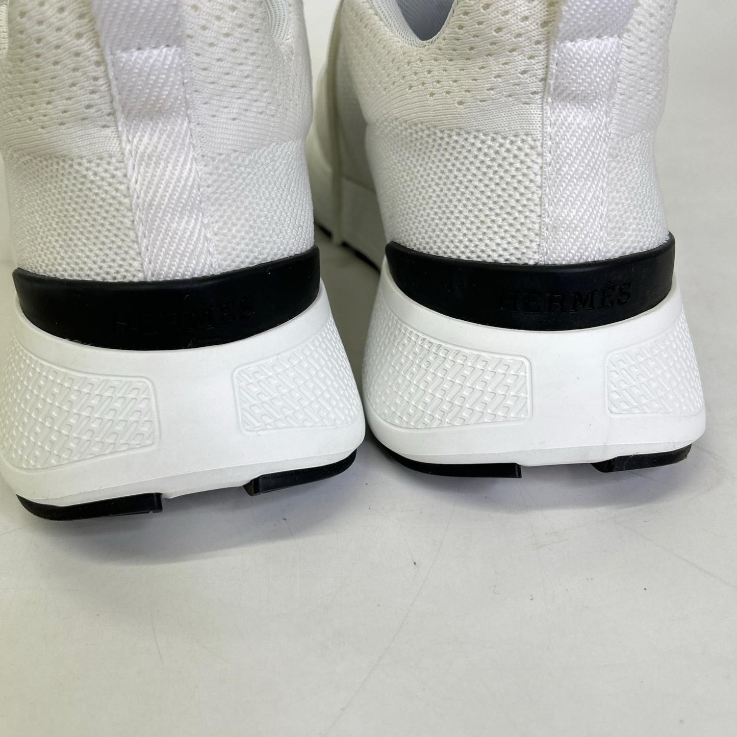 Hermes Mesh Low Cut Sneakers — view 8