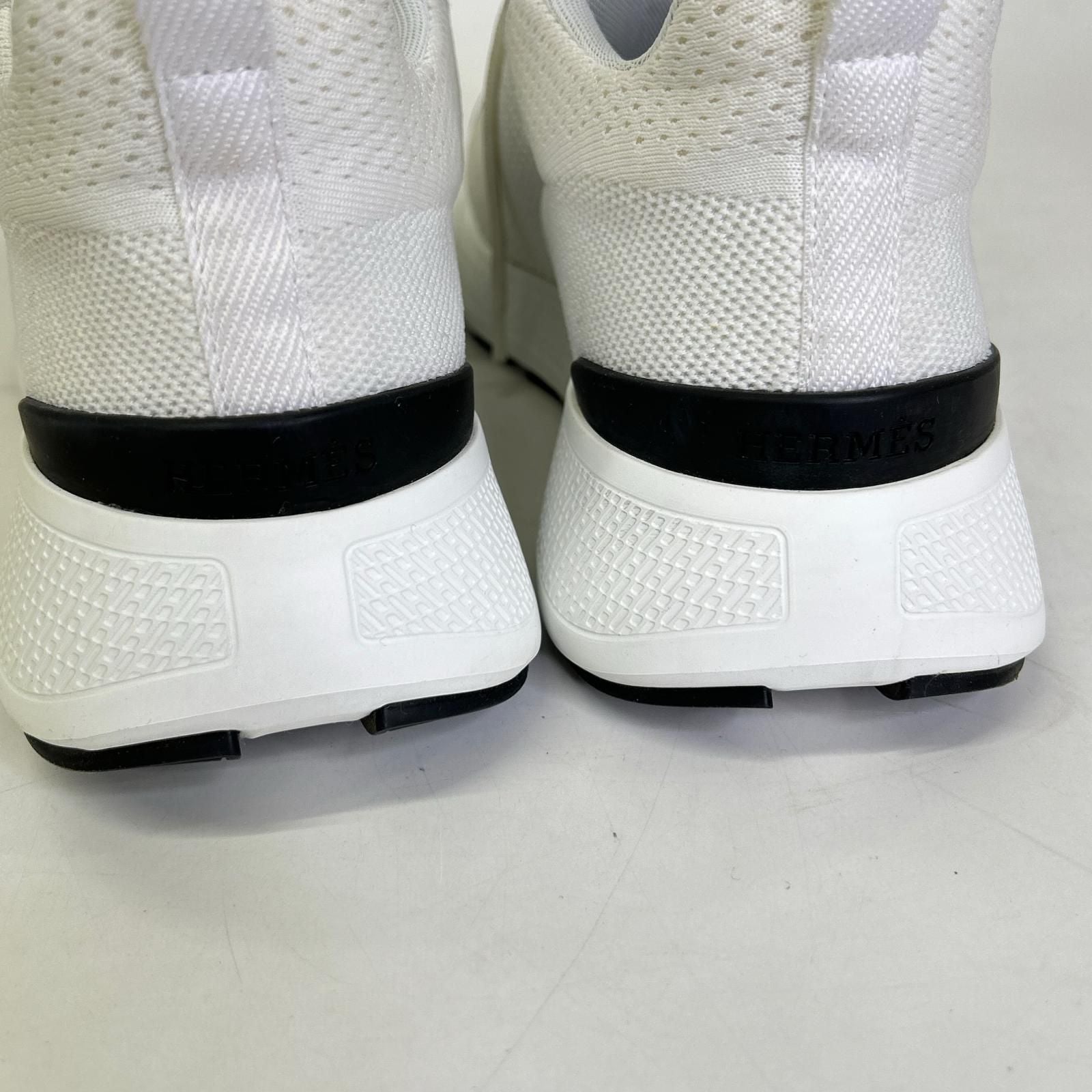 Hermes Mesh Low Cut Sneakers — view 8