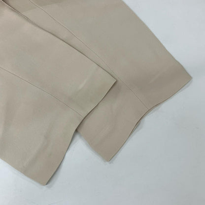 Brunello Cucinelli Ivory Silk Pants 42 — view 7