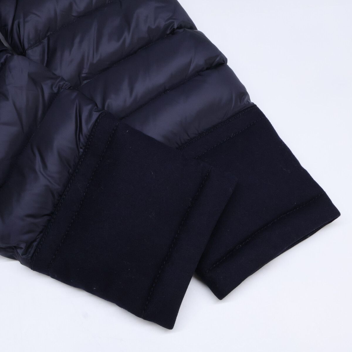 Moncler Riom Hooded Down Jacket — view 9