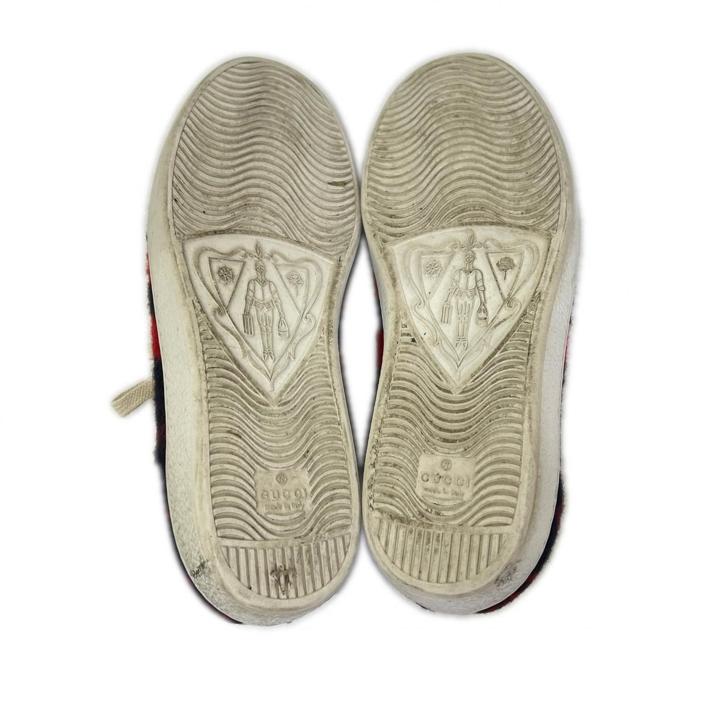 Gucci GG Wool Low Cut Sneakers 6.5 — view 6